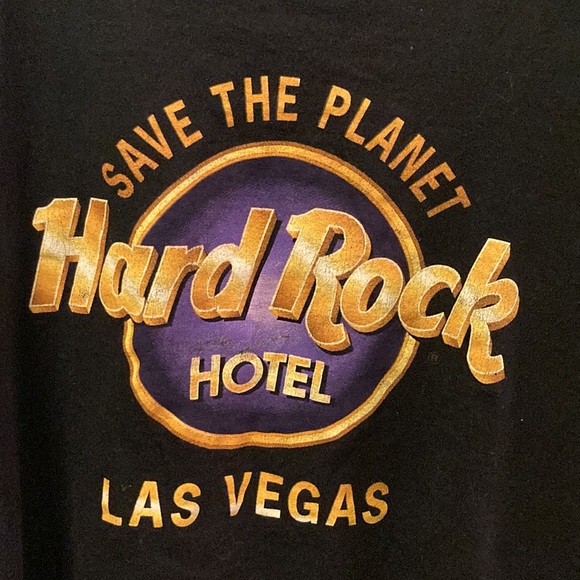 90S SAVE THE PLANET HARD ROCK TANK TOP T-SHIRT - Picture 2 of 4